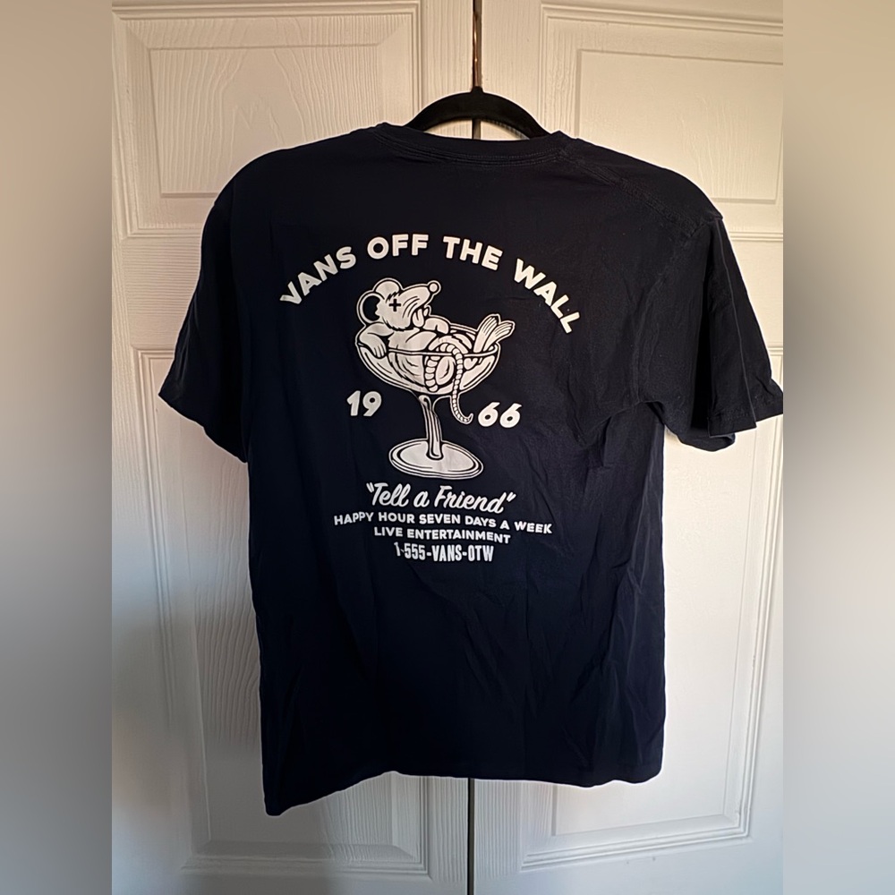 Vans Navy Graphic T-Shirt